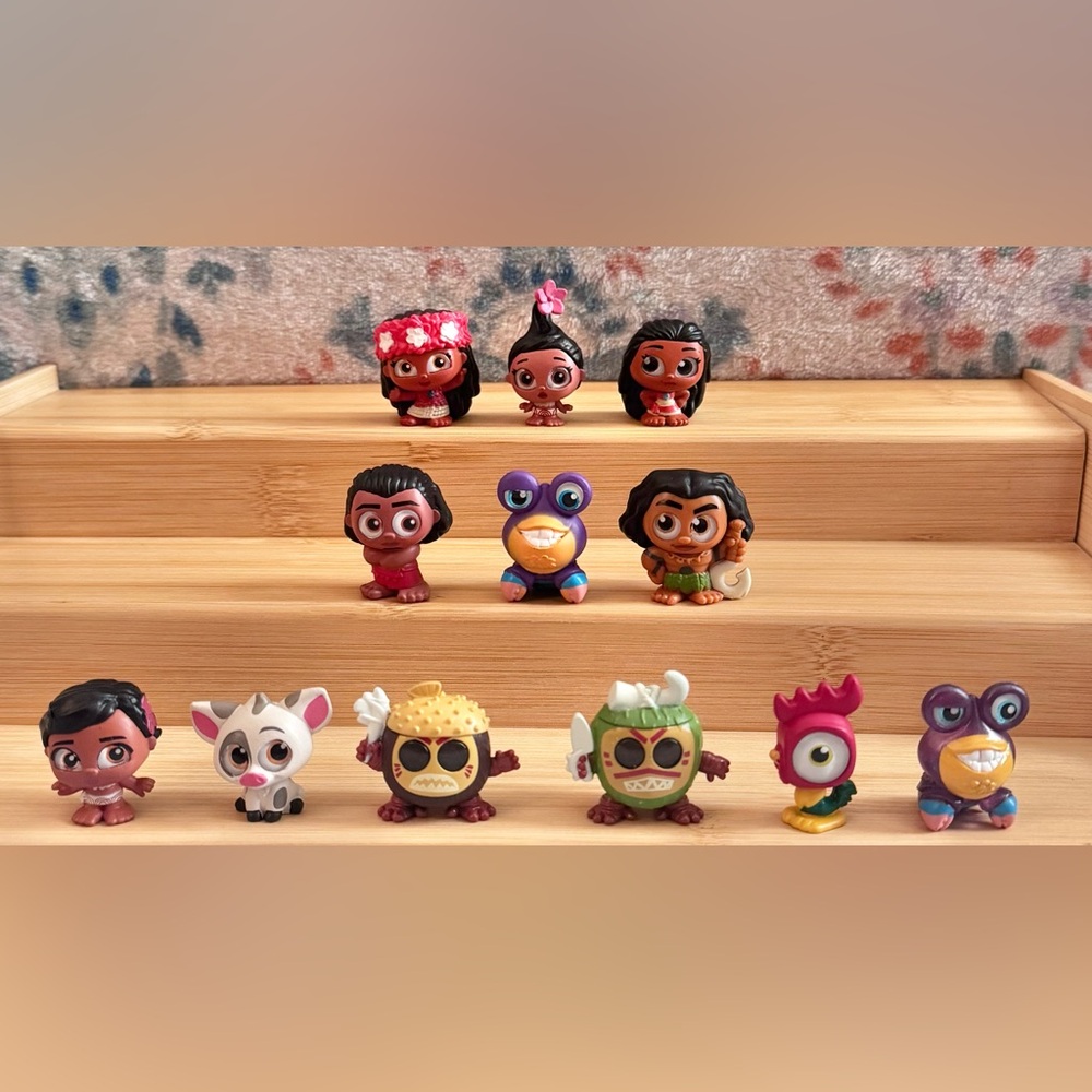 Disney Doorables Mixed Series MOANA Lot of 12